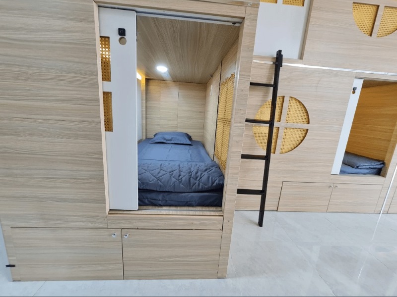 Thi công sleepbox tại quận 1, Tp Hồ Chí Minh