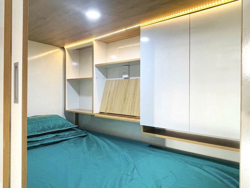 thiết kế phòng ngủ nhỏ sleepbox