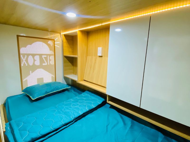 thiết kế sleepbox chung cư nhỏ