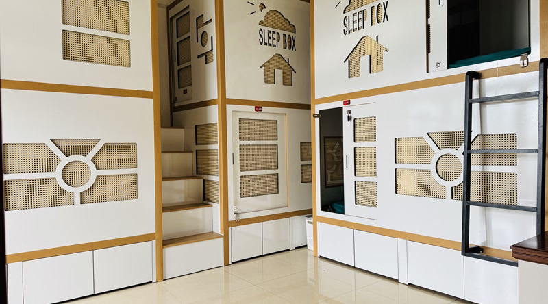 Sleepbox cho homestay du lịch bụi