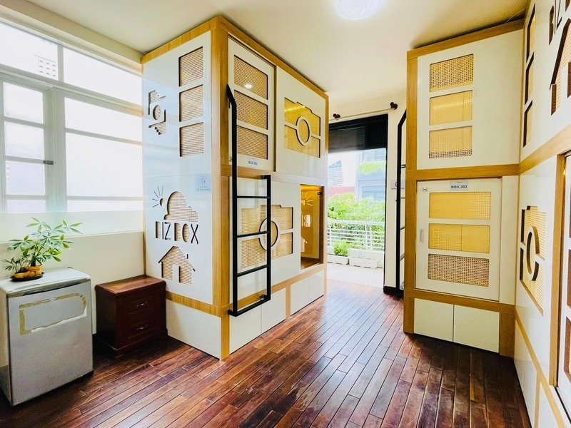 thi công sleepbox cho văn phòng