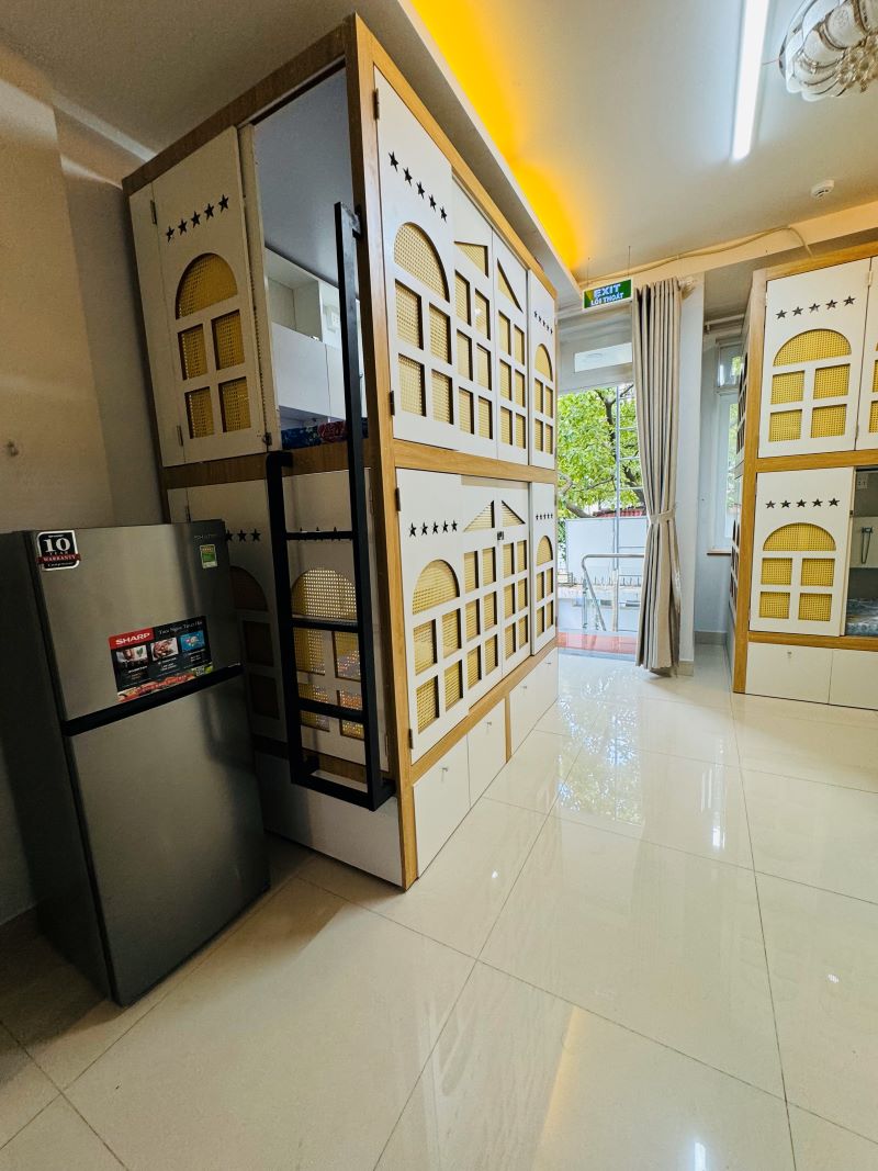 thiết kế sản xuất Sleepbox sang trọng