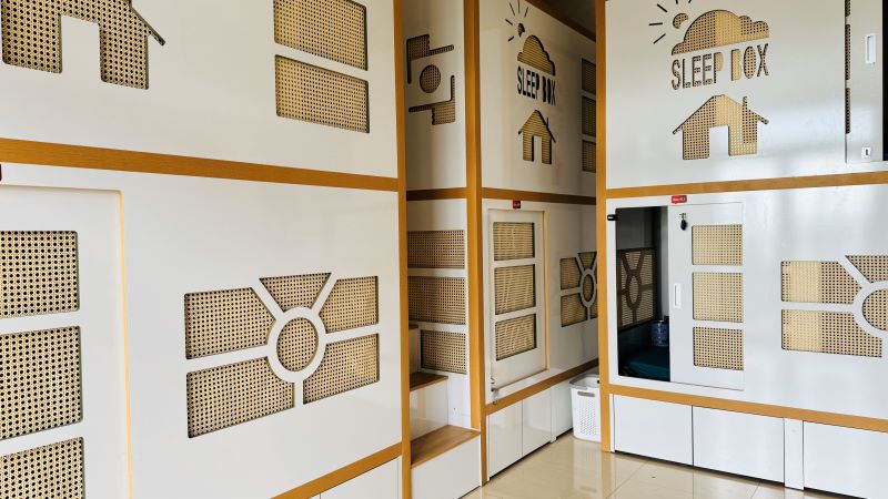 yếu tố vận hành sleepbox khu vực đông người