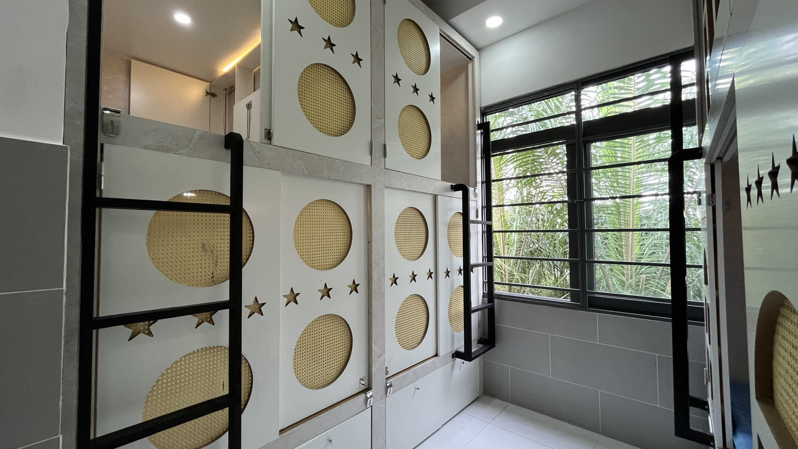 Mô hình phòng trọ cho thuê dạng box bố trí cả tòa nhà