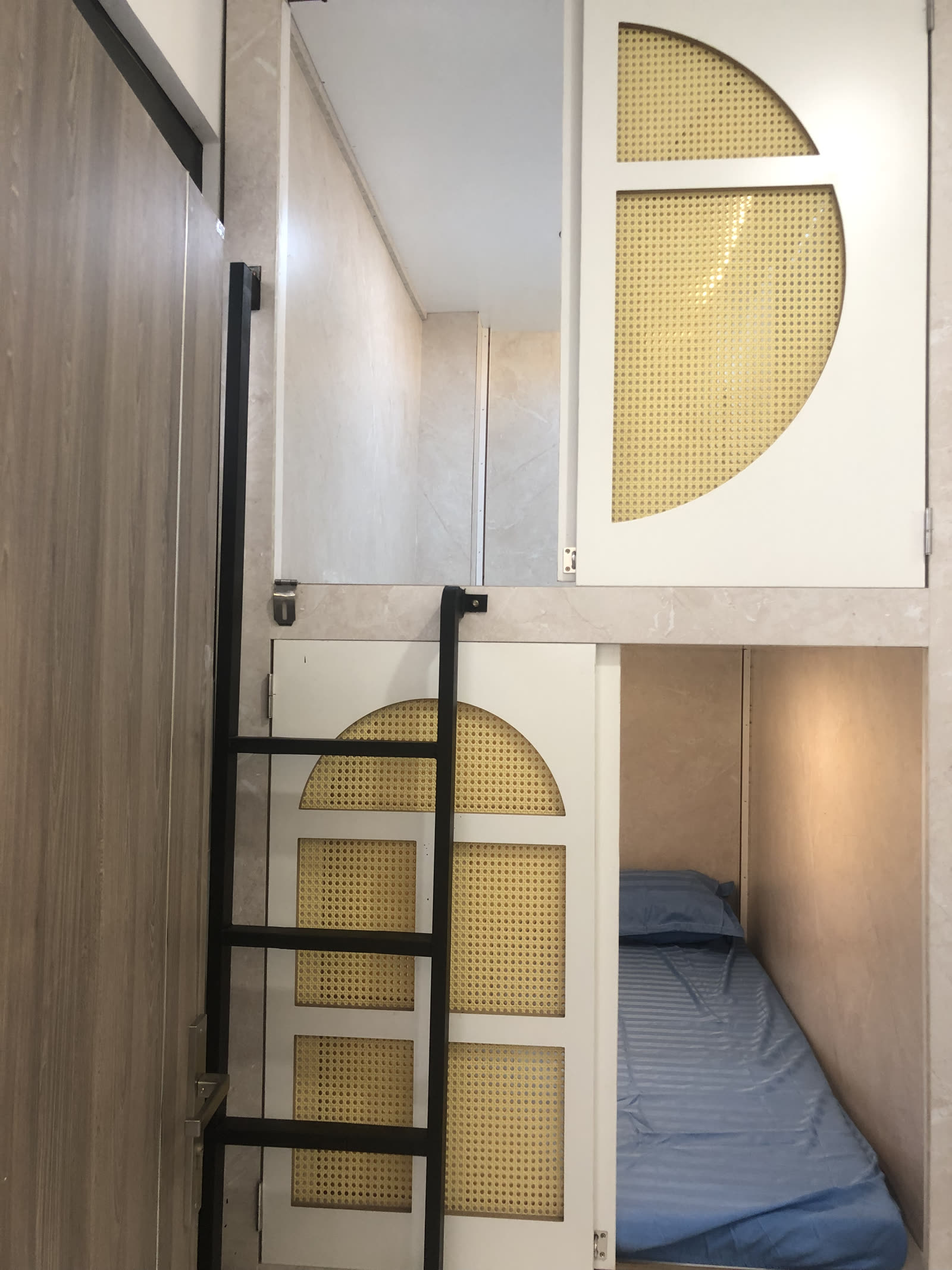 Khu chung sạch sẽ của khu sleepbox cho thuê