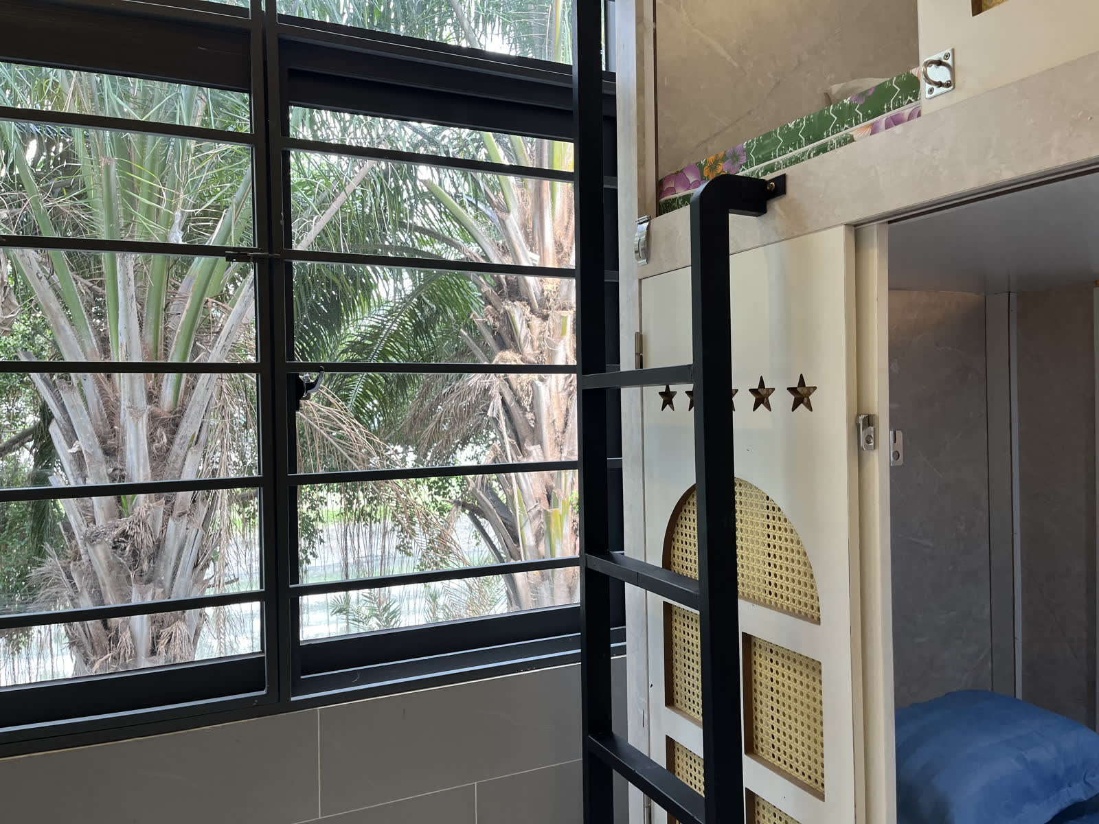Khu sleepbox hoàn thiện chờ nghiệm thu