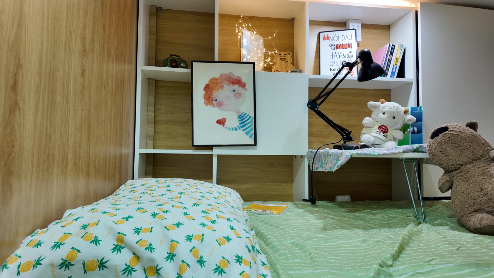 Khoang ngủ dựng trên mặt bằng đi thuê